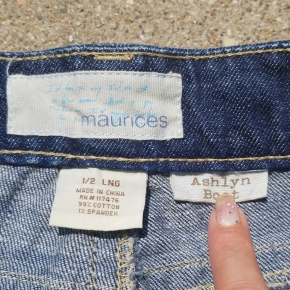 🏈Maurices ashlyn Jean's size 1/2 long - Picture 3 of 3
